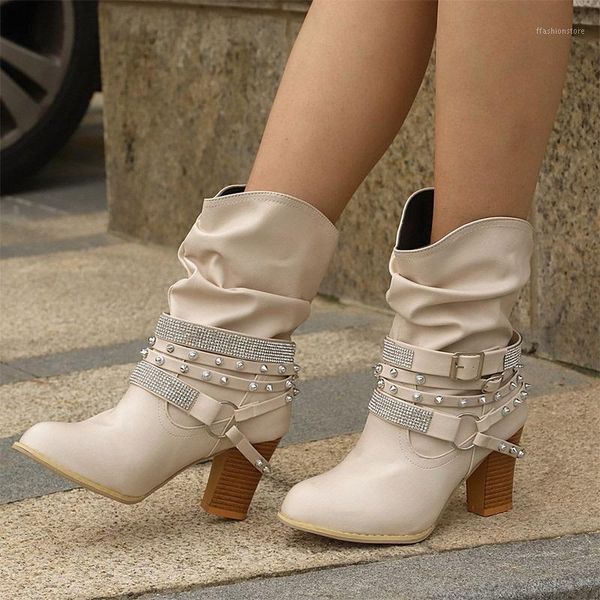 boots nice women ankle ladies retro crystal boot buckle pumps female shoes rivet leather high heels autumn casual1, Black
boots nice women ankle ladies retro crystal boot buckle pumps female shoes rivet leather high heels autumn casual1, Black