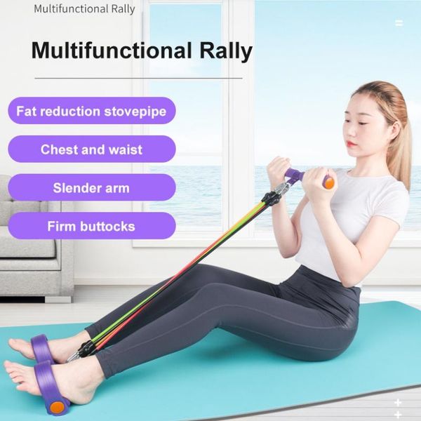yoga equipment pilates 5 tube resistance bands fitness gym workout latex pedal exerciser -up pull rope expander elastic bands
yoga equipment pilates 5 tube resistance bands fitness gym workout latex pedal exerciser -up pull rope expander elastic bands