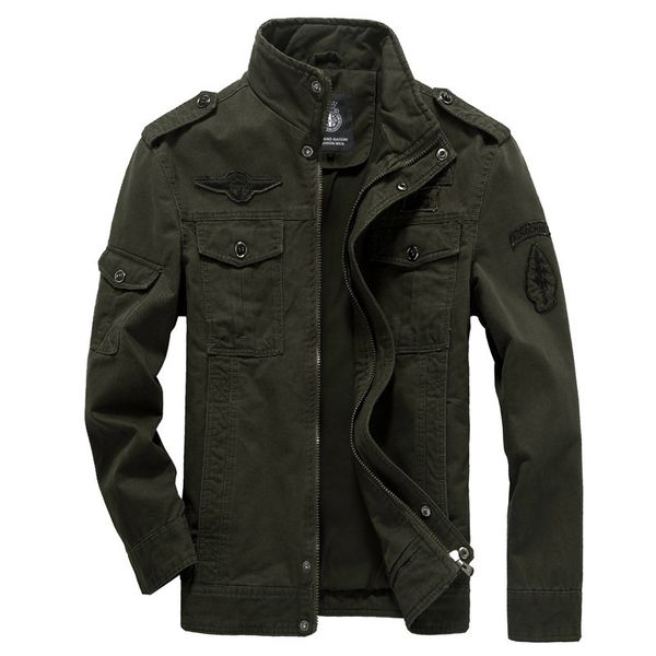 cotton military jacket men 2019 autumn spring coat soldier style army jackets male brand mens bomber jackets plus size m-6xl, Black;brown
cotton military jacket men 2019 autumn spring coat soldier style army jackets male brand mens bomber jackets plus size m-6xl, Black;brown