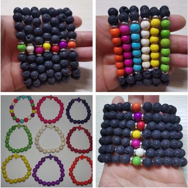 8mm turquoise lava yoga bracelet healing elastic wrist volcanic rock beaded chakra jewelry men womens yoga bracelet, Black
8mm turquoise lava yoga bracelet healing elastic wrist volcanic rock beaded chakra jewelry men womens yoga bracelet, Black
