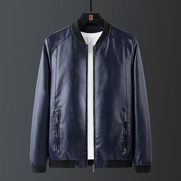 leather jacket men's baseball collar korean style slim handsome leather jacket men's youth jacket trend wholesale, Black
leather jacket men's baseball collar korean style slim handsome leather jacket men's youth jacket trend wholesale, Black
