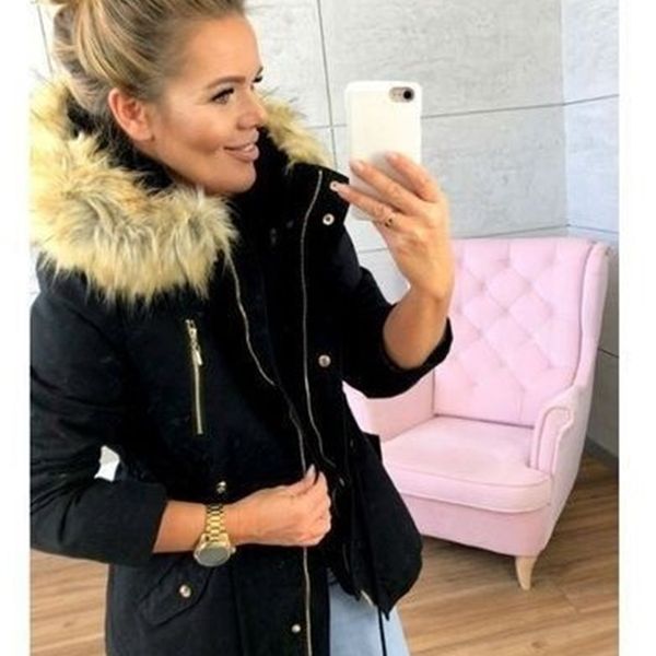 zogaa winter parkas thick women big fake skin with short hood jakcet mujer cotton quilted fine fitting solid coat ladies i2q0, Black
zogaa winter parkas thick women big fake skin with short hood jakcet mujer cotton quilted fine fitting solid coat ladies i2q0, Black