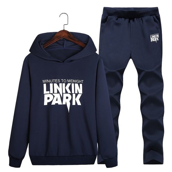 spring and autumn new men's fashion letter printed hooded sports suit youth leisure simple two piece set, Gray
spring and autumn new men's fashion letter printed hooded sports suit youth leisure simple two piece set, Gray
