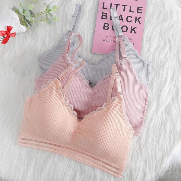 bralette lace wireless women lingerie deep v bra comfort padded underwear push up bras for women brassiere intimates1, Black;white
bralette lace wireless women lingerie deep v bra comfort padded underwear push up bras for women brassiere intimates1, Black;white