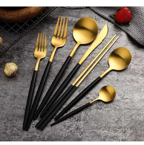 restround red gold black tableware cutlery set stainless steel knife fork and spoon set golden color kn jllzxc lucky2005
restround red gold black tableware cutlery set stainless steel knife fork and spoon set golden color kn jllzxc lucky2005