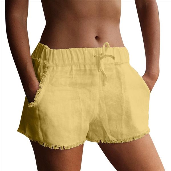 summer pockets cotton linen shorts women fashion fringe solid color shorts with pockets summer femme 1, White;black
summer pockets cotton linen shorts women fashion fringe solid color shorts with pockets summer femme 1, White;black