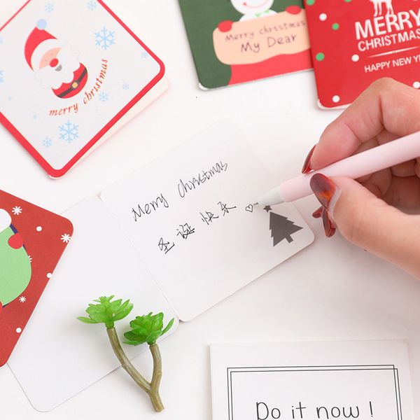 6pcs/set cartoon greeting with envelope cute santa claus deer elk merry christmas postcard new year gifts cardoutleto2hz
6pcs/set cartoon greeting with envelope cute santa claus deer elk merry christmas postcard new year gifts cardoutleto2hz