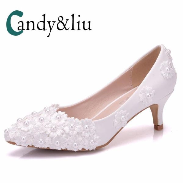 white lace flower women shoes pearl beaded pointed tol slip-on boat shallow pumps spike chunky heel for party banquet students, Black
white lace flower women shoes pearl beaded pointed tol slip-on boat shallow pumps spike chunky heel for party banquet students, Black