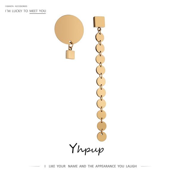 dangle & chandelier yhpup trendy brand asymmetry round geometric earrings long chain temperament for women party jewelry gift 2021, Silver
dangle & chandelier yhpup trendy brand asymmetry round geometric earrings long chain temperament for women party jewelry gift 2021, Silver