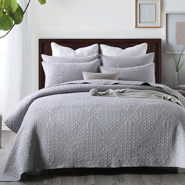 comforters & sets chausub bedspreads cotton quilt for double bed 3pcs embroidered cover king queen size coverlet summer blanket
comforters & sets chausub bedspreads cotton quilt for double bed 3pcs embroidered cover king queen size coverlet summer blanket
