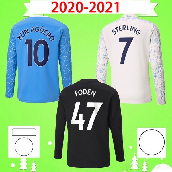 long sleeve 20 21 manchester soccer jersey 2020 2021 sterling football shirt full sleeve kun aguero de bruyne gesus bernardo, Black;yellow
long sleeve 20 21 manchester soccer jersey 2020 2021 sterling football shirt full sleeve kun aguero de bruyne gesus bernardo, Black;yellow
