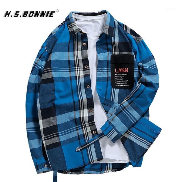 h.s.bonnie 2021 spring autumn checkered men shirt new cotton long sleeve shirt men office style business casual plaid1, White;black
h.s.bonnie 2021 spring autumn checkered men shirt new cotton long sleeve shirt men office style business casual plaid1, White;black