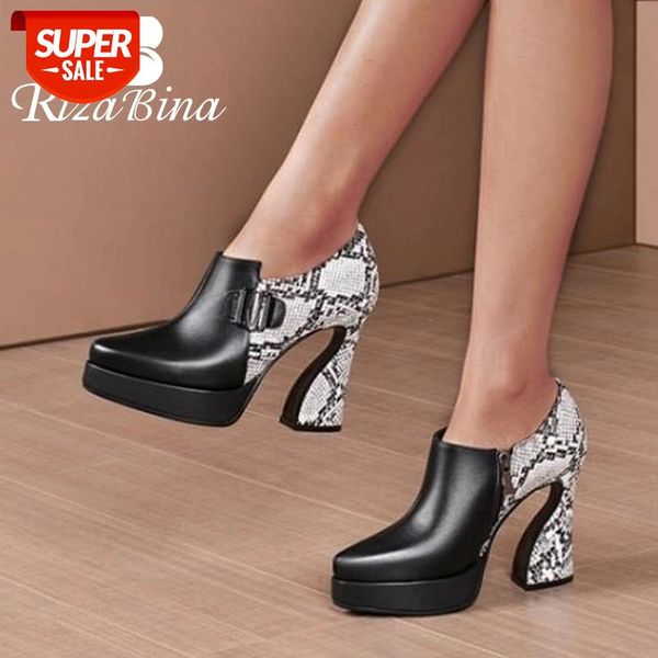 rizabina women pumps shoes fashion pointed toe real leather shoes women patchwork serpentine special heels footwear size 34-39 #sw5k
rizabina women pumps shoes fashion pointed toe real leather shoes women patchwork serpentine special heels footwear size 34-39 #sw5k