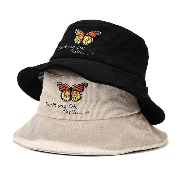 butterfly embroidery women bucket hats fashion foldable anti-sunburn bucket sun hat cap 56-58cm, Blue;gray
butterfly embroidery women bucket hats fashion foldable anti-sunburn bucket sun hat cap 56-58cm, Blue;gray