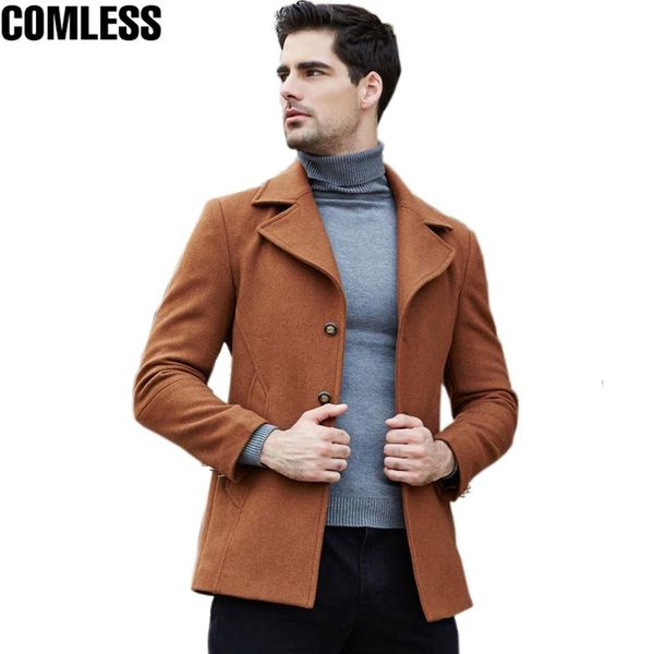 2020 new winter wool coat men long sections thicken woolen coats men casual fashion jacket trench casaco masculino windbreaker, Tan;black
2020 new winter wool coat men long sections thicken woolen coats men casual fashion jacket trench casaco masculino windbreaker, Tan;black