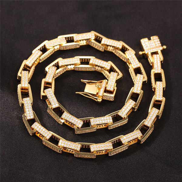 8mm 16inch 18inch gold silver color cz box links chain necklace bracelet rapper street jewelry for men women sale
8mm 16inch 18inch gold silver color cz box links chain necklace bracelet rapper street jewelry for men women sale