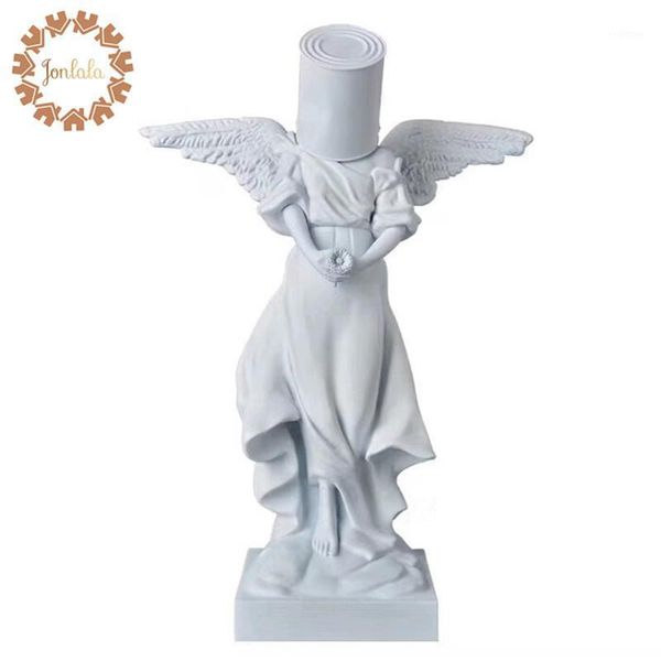 white color pour the paint iron bucket angel banksy street art resin figurine original banksy sculpture resin statue1 
white color pour the paint iron bucket angel banksy street art resin figurine original banksy sculpture resin statue1