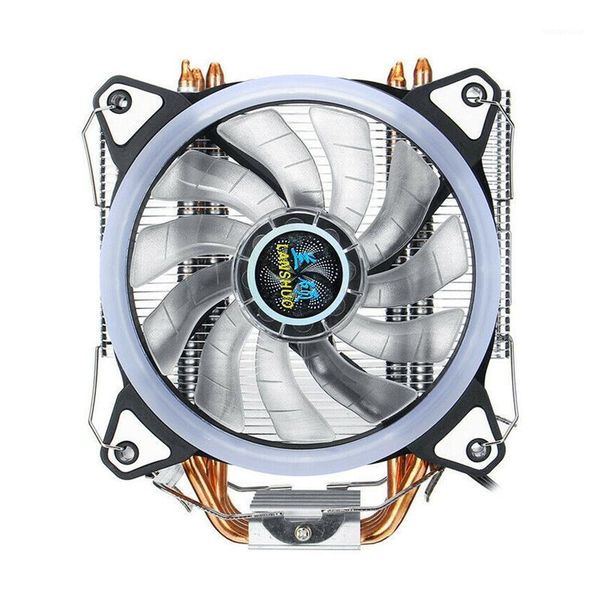 cpu cooler 4 heatpipes 3pin 120mm led rgb fan silent for lga 775/115x//1366 amd1 
cpu cooler 4 heatpipes 3pin 120mm led rgb fan silent for lga 775/115x//1366 amd1