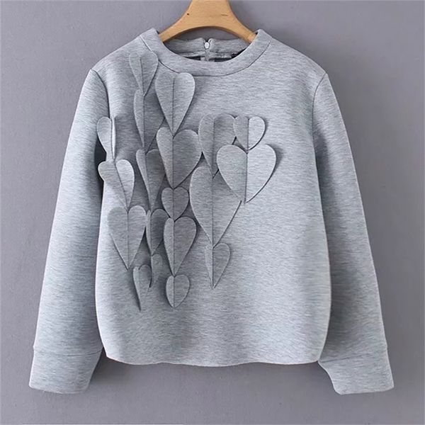 autumn winter women cotton gray sweatshirts female heart deisgn fashion pullover jacket womens long sleeve clothes 201211, Black
autumn winter women cotton gray sweatshirts female heart deisgn fashion pullover jacket womens long sleeve clothes 201211, Black