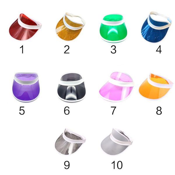 wide brim hats 10 colors women men transparent pvc plastic sunshade hat frosted sweet candy color empty open sports beach sun visor cap, Blue;gray
wide brim hats 10 colors women men transparent pvc plastic sunshade hat frosted sweet candy color empty open sports beach sun visor cap, Blue;gray