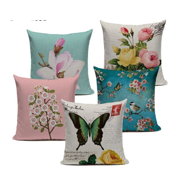 custom cushion flowers watercolor cushion cover vintage bird pillow cases sofa decorative pillow cases 45*45cm
custom cushion flowers watercolor cushion cover vintage bird pillow cases sofa decorative pillow cases 45*45cm