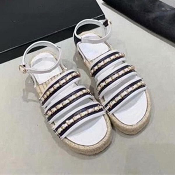 chain decor sandals women summer shoes woman buckle sandalias mujer 2020 new design flat women shoes strap fashion new1, Black
chain decor sandals women summer shoes woman buckle sandalias mujer 2020 new design flat women shoes strap fashion new1, Black