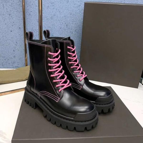 british style woman boots platform shoes woman leather winter warm winter boots thick sole women shoes 2021 designers, Black
british style woman boots platform shoes woman leather winter warm winter boots thick sole women shoes 2021 designers, Black