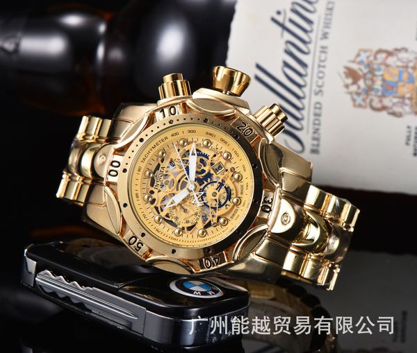 135 chronograph working stainless steel mens luxury watches for man multifunction fashion casual quartz watche, Slivery;brown
135 chronograph working stainless steel mens luxury watches for man multifunction fashion casual quartz watche, Slivery;brown