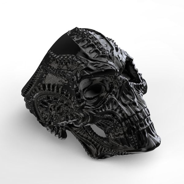 highly simulated skeleton ring popular rock gothic skeleton ring punk jewelry men's halloween gift retro ring, Golden;silver
highly simulated skeleton ring popular rock gothic skeleton ring punk jewelry men's halloween gift retro ring, Golden;silver