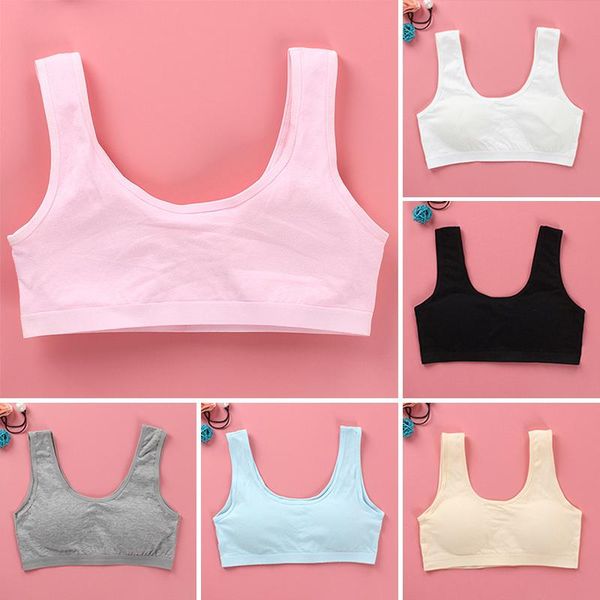 3pcs kids girls comfortable vest bra underwear summer development period vest hsj88, Black;white
3pcs kids girls comfortable vest bra underwear summer development period vest hsj88, Black;white