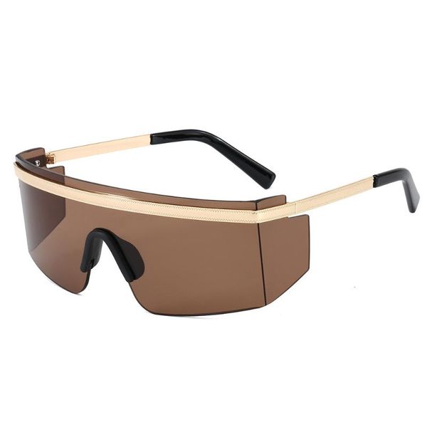sunglasses oversize one piece women men vintage square sun glasses man goggle unique uv400, White;black 
sunglasses oversize one piece women men vintage square sun glasses man goggle unique uv400, White;black