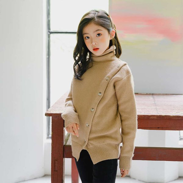 autumn 13260 girls' sweater 2020 korean and winter high collar thickened t-shirt zhongda children's warm et g3j8uxr2, Blue
autumn 13260 girls' sweater 2020 korean and winter high collar thickened t-shirt zhongda children's warm et g3j8uxr2, Blue