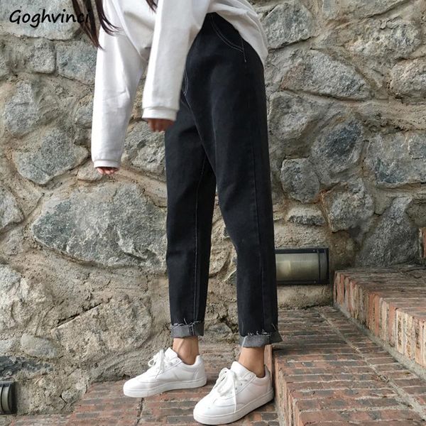 jeans women korean style loose black denim simple all-match leisure womens fashion full length students harajuku daily1, Blue
jeans women korean style loose black denim simple all-match leisure womens fashion full length students harajuku daily1, Blue