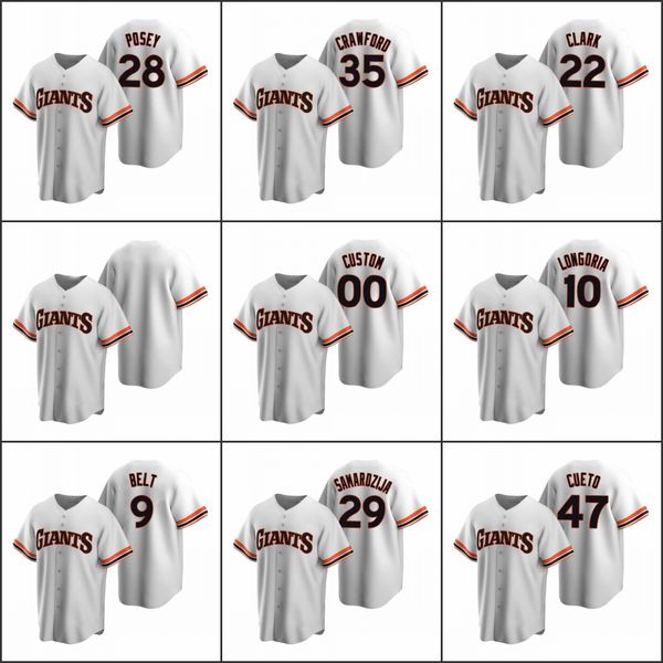 сан-франциско giants men # 28 buster posey 22 will clark 35 giants brandon женщины молодежь custom coopertown коллекция главная джерси, Black
сан-франциско giants men # 28 buster posey 22 will clark 35 giants brandon женщины молодежь custom coopertown коллекция главная джерси, Black