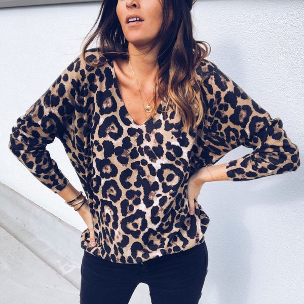 women long sleeve surplice wrap leopard deep v neck blouse spring autumn casual pullovers blouses shirts kg-927, White
women long sleeve surplice wrap leopard deep v neck blouse spring autumn casual pullovers blouses shirts kg-927, White