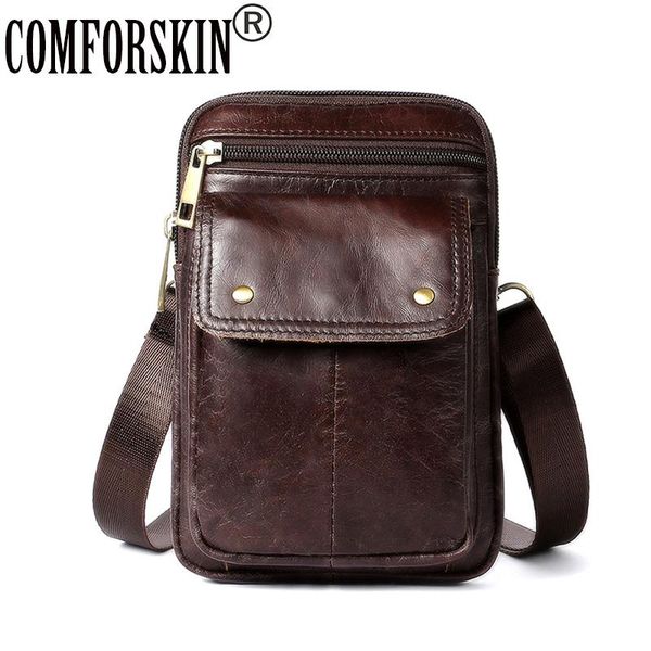 comforskin premium 100% cowhide leather large capacity men waist pack brand design men's leather bag 2020 cross-body bag
comforskin premium 100% cowhide leather large capacity men waist pack brand design men's leather bag 2020 cross-body bag