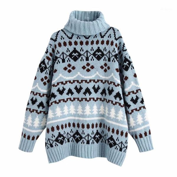 jacuard high neck sweater warm thicken christmas pullovers 2021 new fall winter women knit sweater loose oversized1, White;black
jacuard high neck sweater warm thicken christmas pullovers 2021 new fall winter women knit sweater loose oversized1, White;black