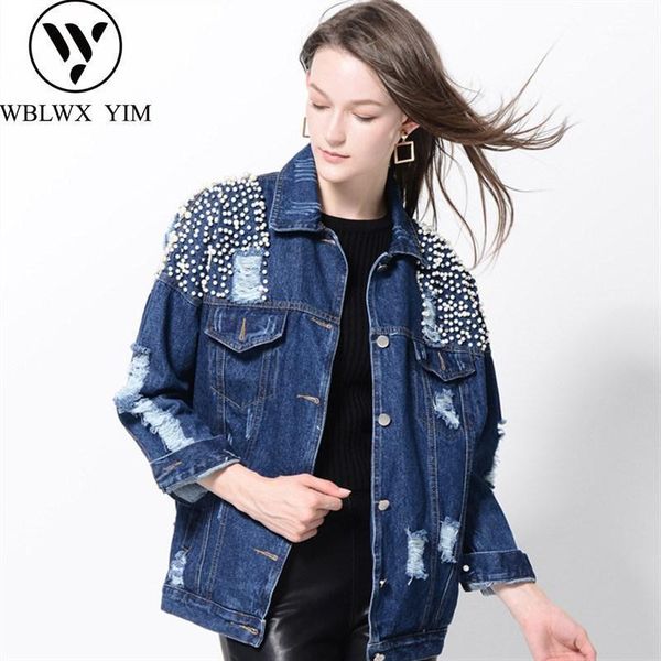 spring autumn wash denim jacket women fashion beaded hole couples jeans jacket womens streetwear plus size loose denim coats1, Black;brown
spring autumn wash denim jacket women fashion beaded hole couples jeans jacket womens streetwear plus size loose denim coats1, Black;brown