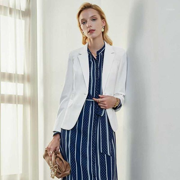 women's suits & blazers women england vintage one button pocket white fall winter office wear minimalist blazer female formal business, White;black
women's suits & blazers women england vintage one button pocket white fall winter office wear minimalist blazer female formal business, White;black