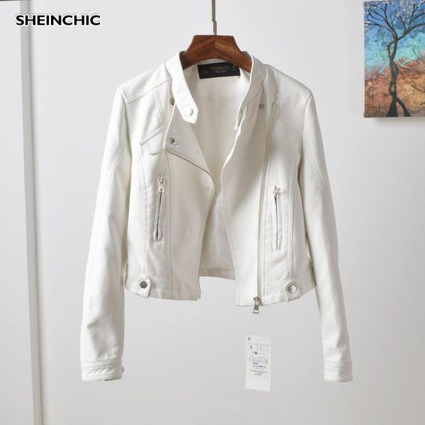 autumn 2020 women jacket pu leather long sleeve motorcycle jacket outerwear soft leather casual female biker coat casaco, Black
autumn 2020 women jacket pu leather long sleeve motorcycle jacket outerwear soft leather casual female biker coat casaco, Black