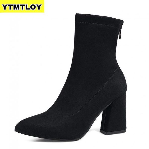 2020 women ankle boots roman high heels square heel booties fashion brand design ladies party shoes woman black sock shoes women
2020 women ankle boots roman high heels square heel booties fashion brand design ladies party shoes woman black sock shoes women