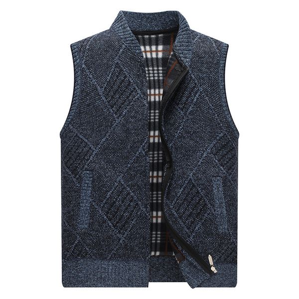 2021 new winter sweater thick wool mesh cardigan vest men without sleeves male clothing wydt, White;black
2021 new winter sweater thick wool mesh cardigan vest men without sleeves male clothing wydt, White;black