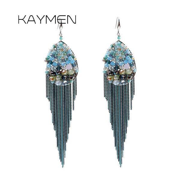 dangle & chandelier women bohemia crystal and chains tassels hook earrings by handmade fashion statement beads girls bijoux 3299, Silver
dangle & chandelier women bohemia crystal and chains tassels hook earrings by handmade fashion statement beads girls bijoux 3299, Silver