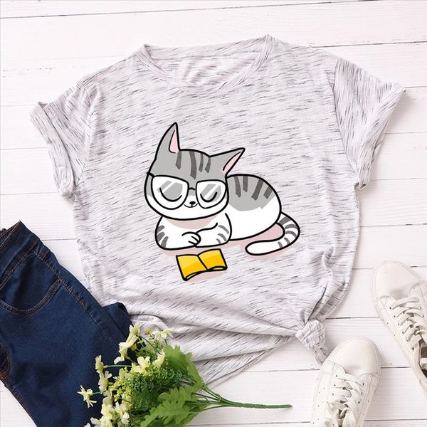 плюс размер s 5xl cat читайте книга печать футболки женские рубашки 100% хлопок o шея короткая рукав женский футболка топы, White
плюс размер s 5xl cat читайте книга печать футболки женские рубашки 100% хлопок o шея короткая рукав женский футболка топы, White