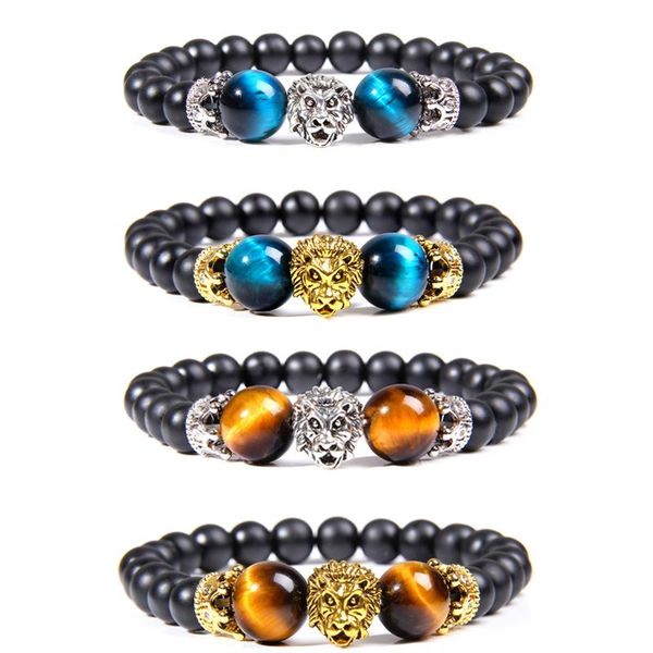 beaded, strands craft lion charm bracelet men handmade elastic bracelets women jewelry polished 12mm royal blue tiger eye stone beads bangle, Black
beaded, strands craft lion charm bracelet men handmade elastic bracelets women jewelry polished 12mm royal blue tiger eye stone beads bangle, Black