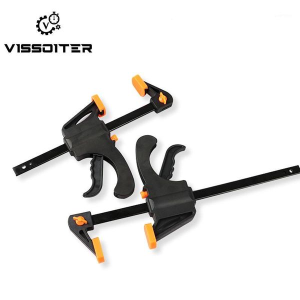 4 inch wood work bar clamp f clamp gadget tool diy hand speed squeeze quick ratchet release clip kit hand woodworking tools1
4 inch wood work bar clamp f clamp gadget tool diy hand speed squeeze quick ratchet release clip kit hand woodworking tools1