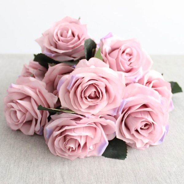 1 piece 10 head rose wedding decoration flower bouquet artificial flower home party decoration
1 piece 10 head rose wedding decoration flower bouquet artificial flower home party decoration