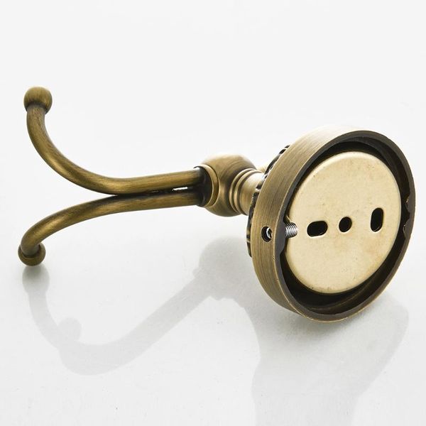 antique brass double robe hook hanger bathroom hardware bath accessory storage hooks
antique brass double robe hook hanger bathroom hardware bath accessory storage hooks