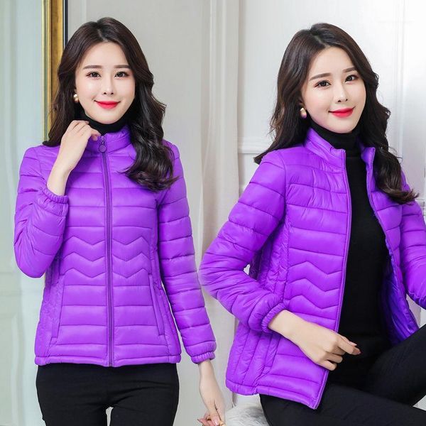 women's down & parkas 2021 arrival winter warm ultra light cotton coat slim solid jackets portable lightweight all-match short a261, Black
women's down & parkas 2021 arrival winter warm ultra light cotton coat slim solid jackets portable lightweight all-match short a261, Black