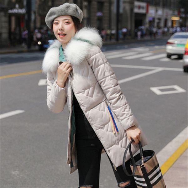 2021 new women's green pink winter jacket m-3xl plus size fur collar with hood down cotton coats new korean heat parkas sf065 dph5, Black
2021 new women's green pink winter jacket m-3xl plus size fur collar with hood down cotton coats new korean heat parkas sf065 dph5, Black